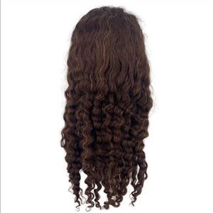 NEW #4/30 Deep Wave Lace Front Wig 18”
